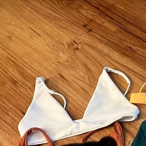 Ark swimwear scoop neck bikini top